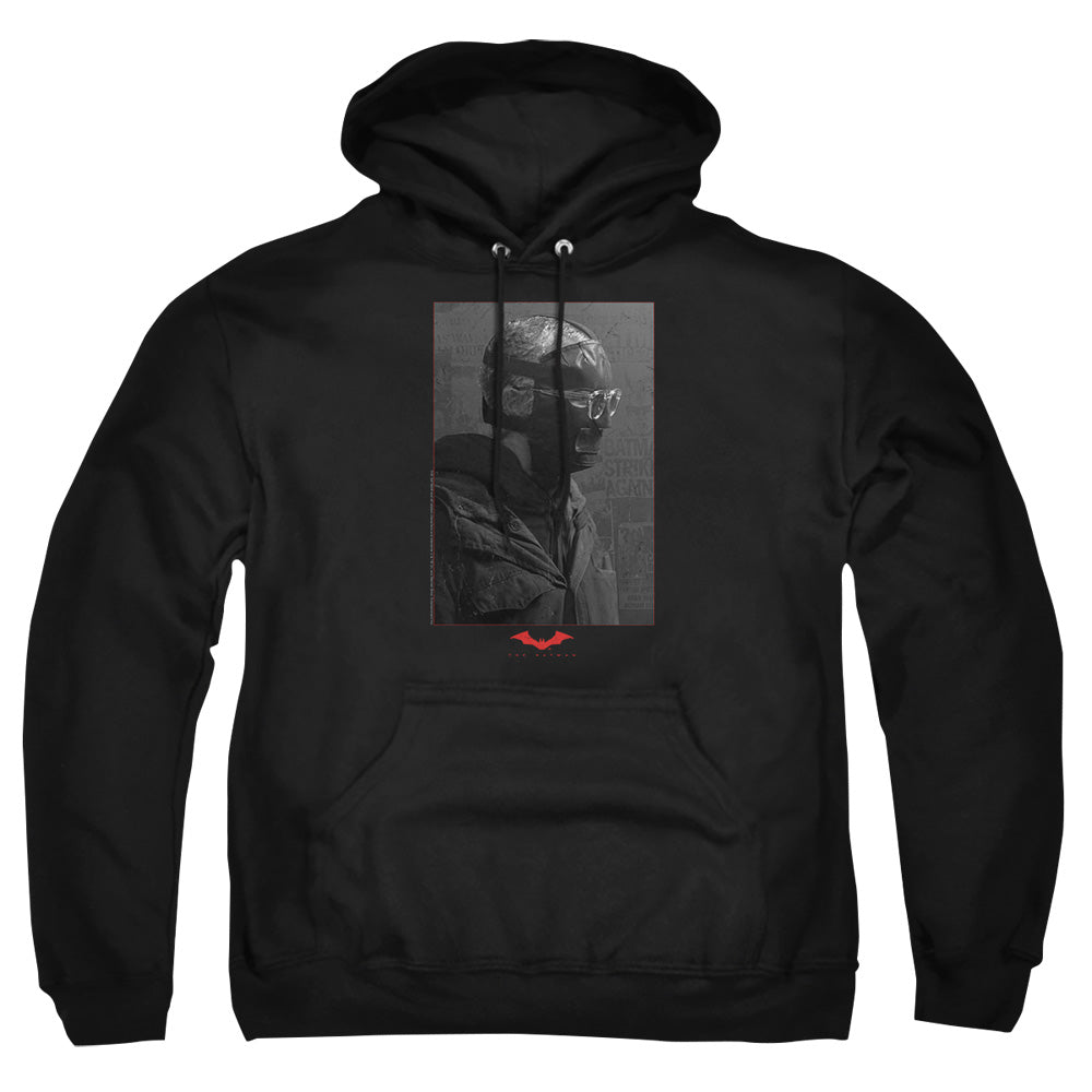 The Batman (2022) Riddler Worn Portrait Licensed Adult Unisex Hoodie Pullover