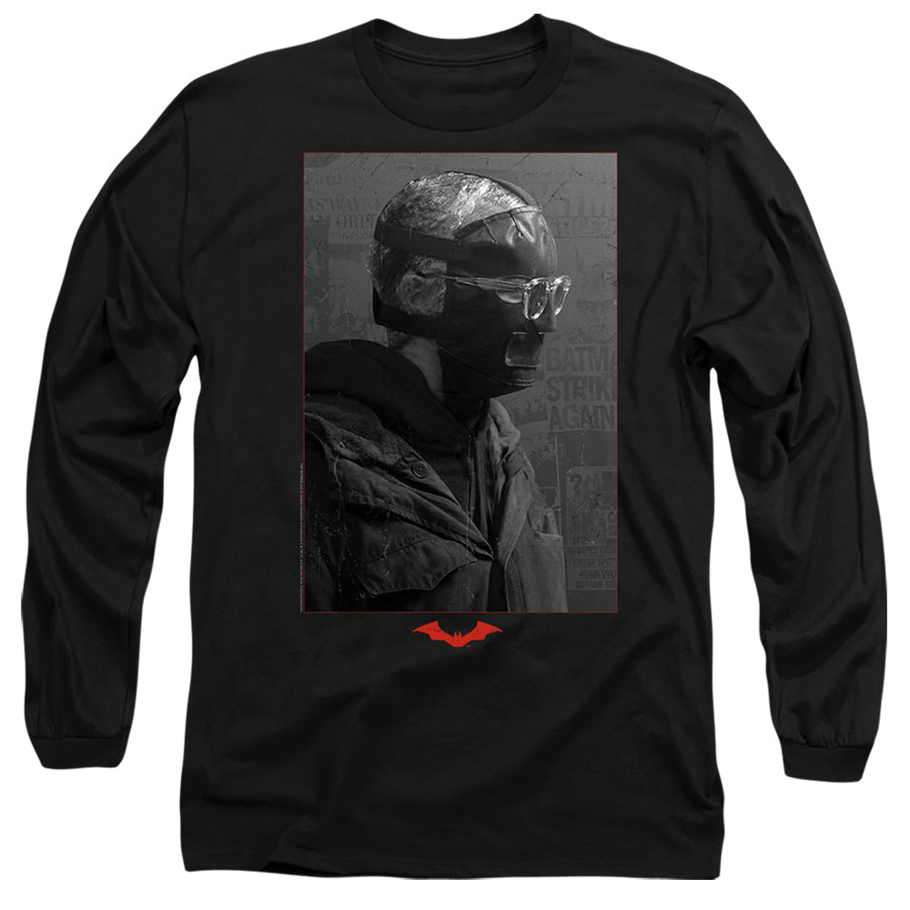 The Batman (2022) Riddler Worn Portrait Licensed Adult Unisex Long Sleeve T-S...