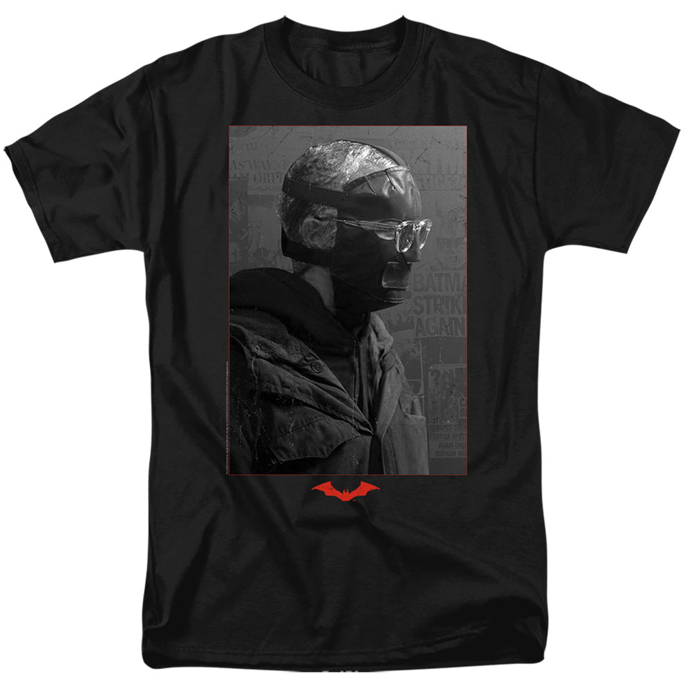 The Batman (2022) Riddler Worn Portrait Licensed Adult Unisex T-Shirt SM-5X