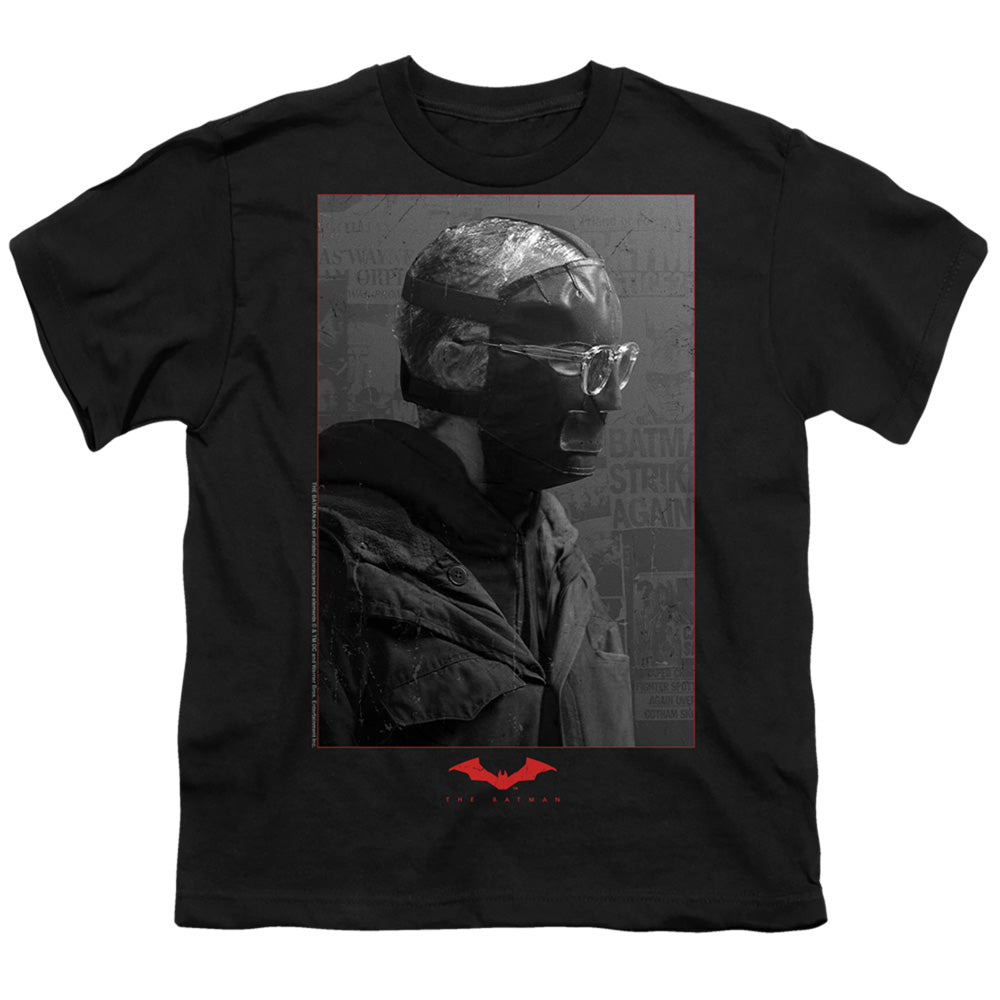 The Batman (2022) Riddler Worn Portrait Licensed Kid's T-Shirt (Ages 4-7) SM-XL