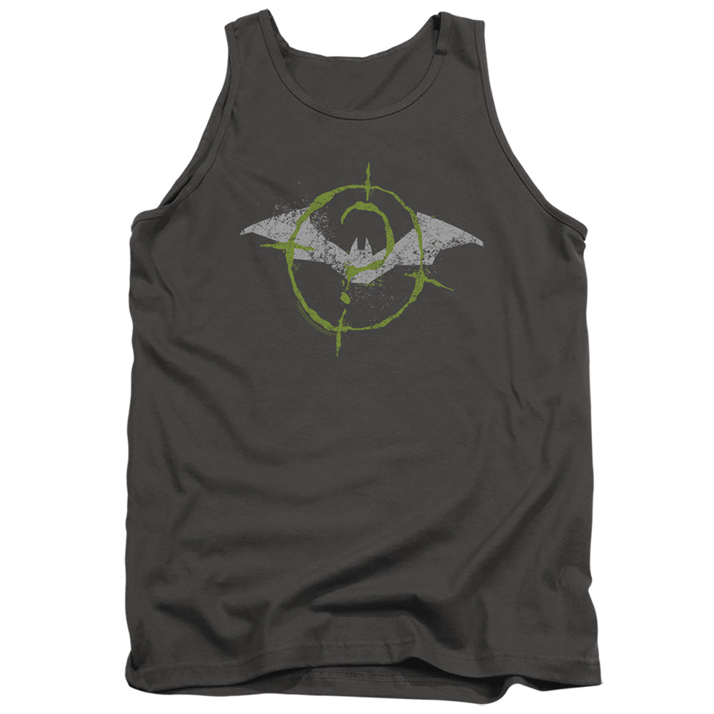 The Batman (2022) Scribbles Bat Logo Licensed Adult Unisex Tank Top SM-2X