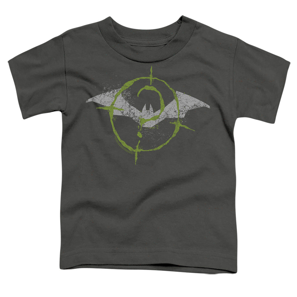 The Batman (2022) Scribbles Bat Logo Licensed Toddler T-Shirt SM-LG