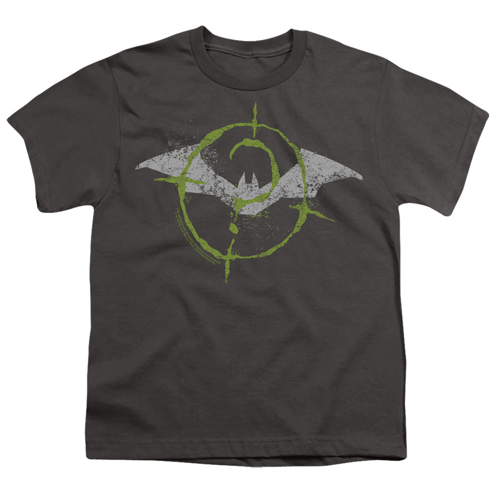 The Batman (2022) Scribbles Bat Logo Licensed Kid's T-Shirt (Ages 4-7) SM-XL