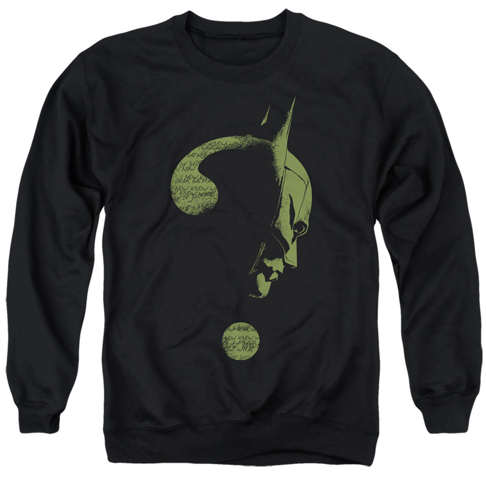 The Batman (2022) Question Mark Licensed Adult Unisex Crewneck Sweatshirt SM-3X