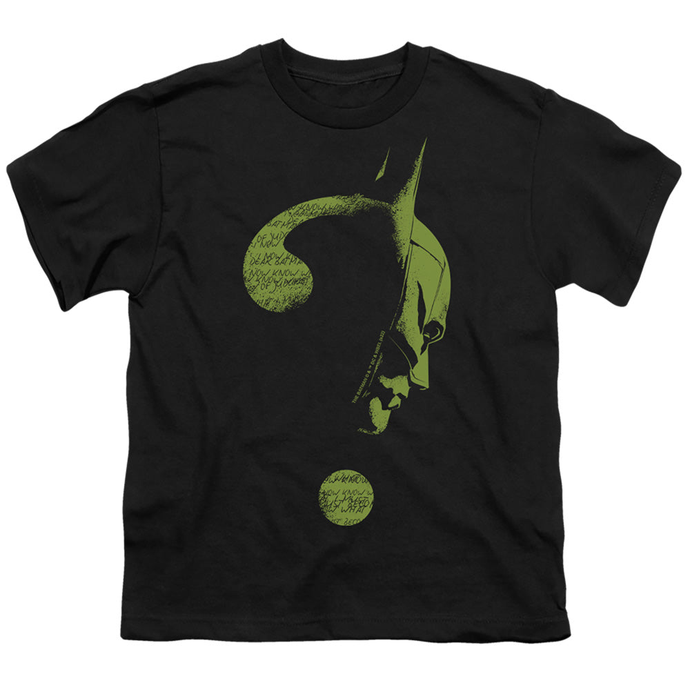 The Batman (2022) Question Mark Licensed Kid's T-Shirt (Ages 4-7) SM-XL