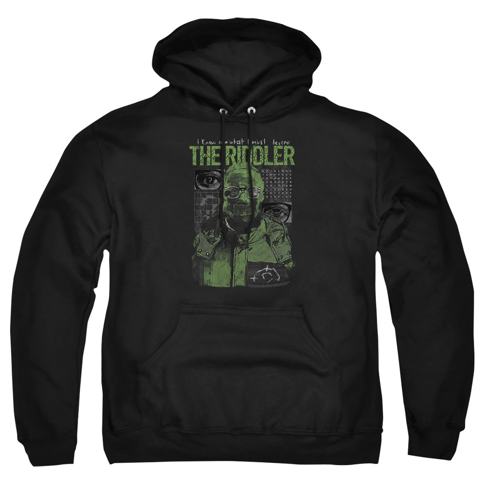 The Batman (2022) Riddler Illustration Licensed Adult Unisex Hoodie Pullover