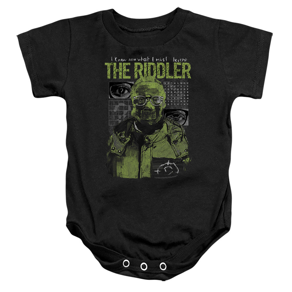 The Batman (2022) Riddler Illustration Licensed Baby Bodysuit SM-XL