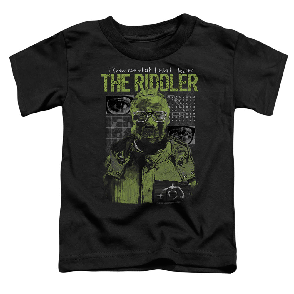 The Batman (2022) Riddler Illustration Licensed Toddler T-Shirt SM-LG