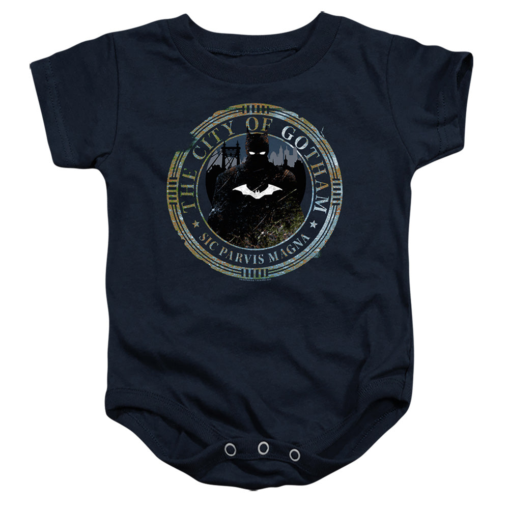 The Batman (2022) Gotham Seal Licensed Baby Bodysuit SM-XL