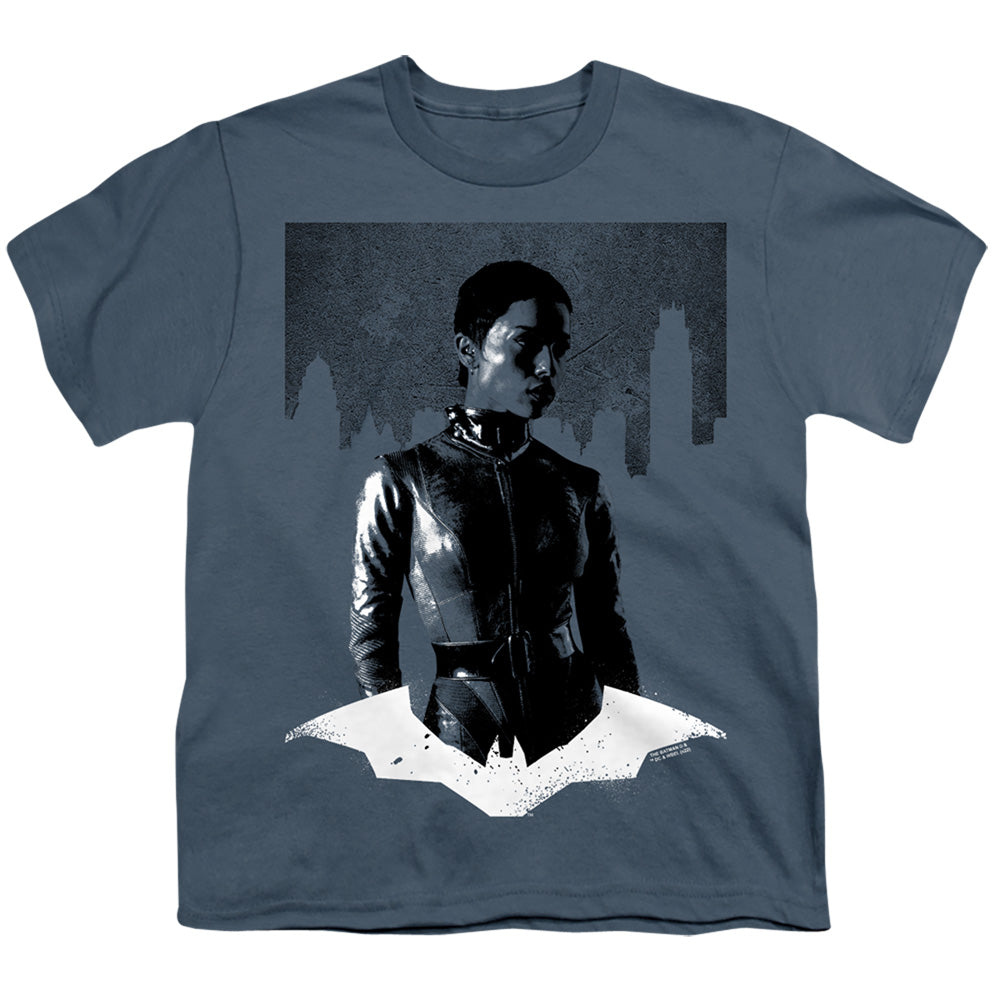 The Batman Noir Catwoman Licensed Kid's T-Shirt (Ages 4-7) XL