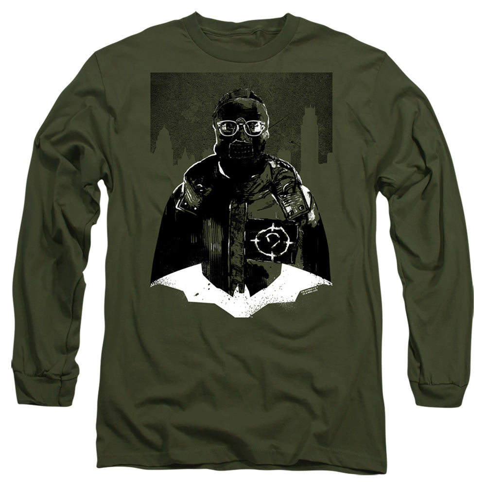 The Batman Noir Riddler Licensed Adult Unisex Long Sleeve T-Shirt SM-3X