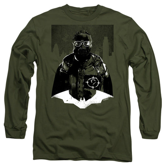 The Batman Noir Riddler Licensed Adult Unisex Long Sleeve T-Shirt SM-3X