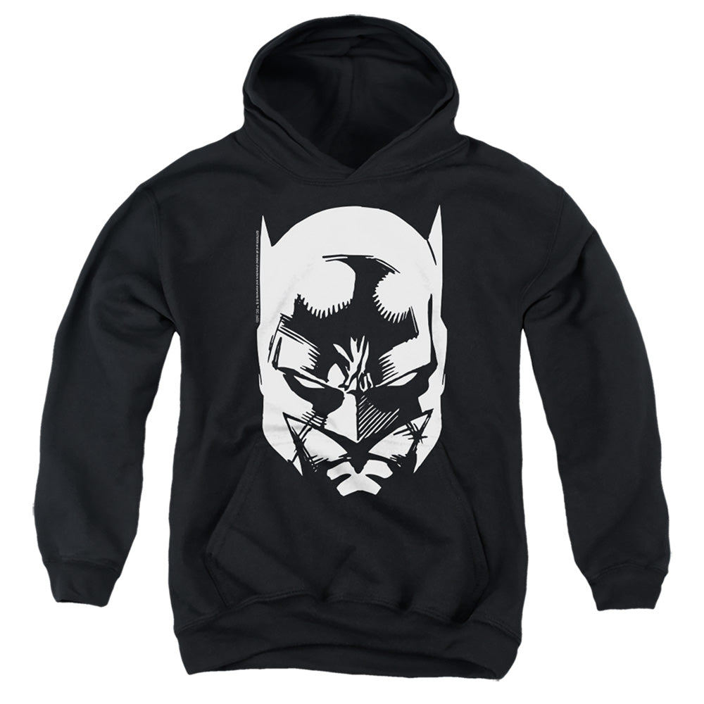 AN OFFCIALLY LICENSED BATMAN BATMAN LINES YOUTH HOODIE BLACK