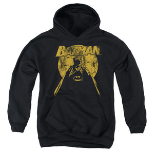 AN OFFCIALLY LICENSED BATMAN BATMAN NIGHTFALL 1 YOUTH HOODIE BLACK