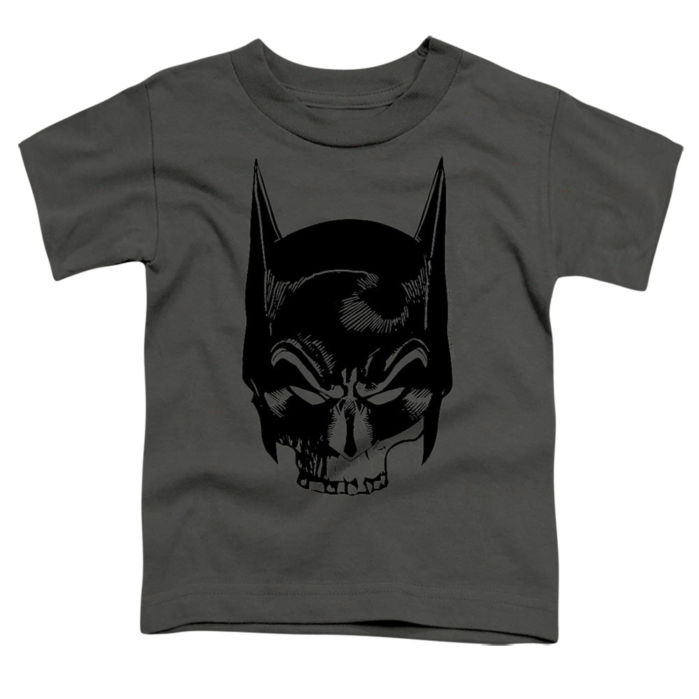 Batman Skull On Gray Licensed Toddler T-Shirt SM-LG