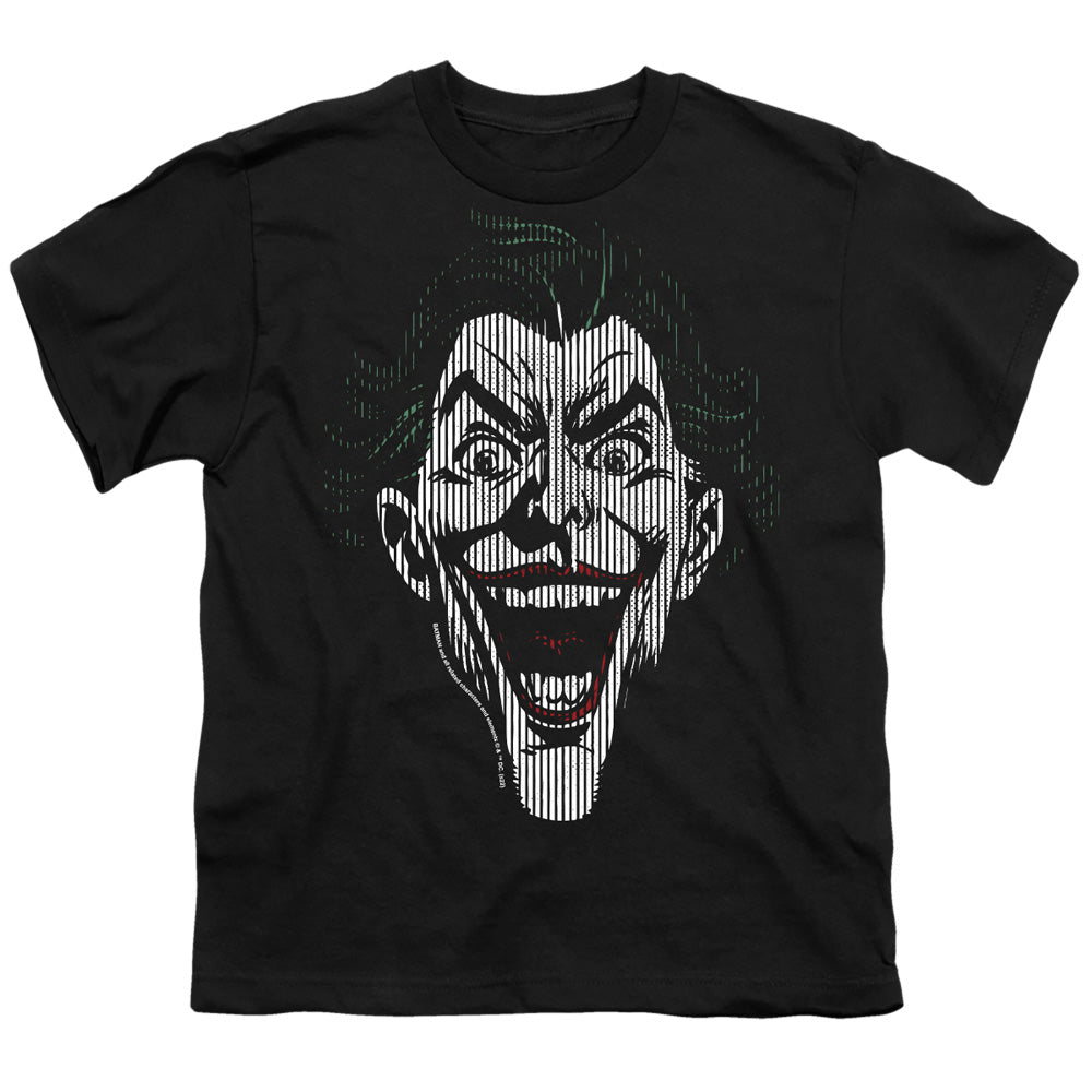 Batman Joker Lines Licensed Kid's T-Shirt (Ages 4-7) SM-XL