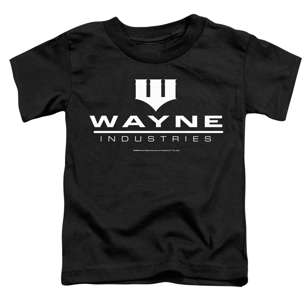 Batman Wayne Logo On Black Licensed Toddler T-Shirt SM-LG