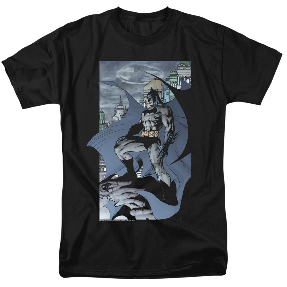 AN OFFCIALLY LICENSED BATMAN THIS IS MY CITY MEN'S REGULAR FIT T-SHIRT BLACK