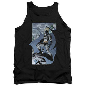 AN OFFCIALLY LICENSED BATMAN THIS IS MY CITY ADULT UNISEX TANK TOP BLACK