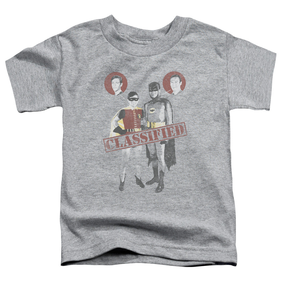 Batman Classic Tv Classified Licensed Toddler T-Shirt LG