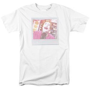 AN OFFCIALLY LICENSED BATMAN CLASSIC TV CAPTURED MEN'S REGULAR FIT T-SHIRT WHITE