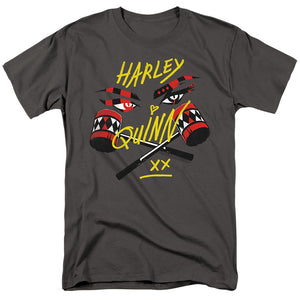 AN OFFCIALLY LICENSED BIRDS OF PREY IN MY EYES MEN'S REGULAR FIT T-SHIRT CHARCOAL