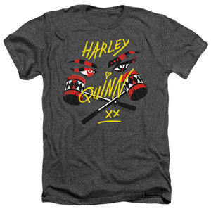 AN OFFCIALLY LICENSED BIRDS OF PREY IN MY EYES MEN'S HEATHER T-SHIRT CHARCOAL