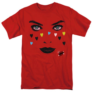 AN OFFCIALLY LICENSED BIRDS OF PREY RED HARLEY MEN'S REGULAR FIT T-SHIRT RED
