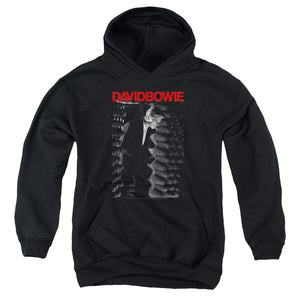 AN OFFCIALLY LICENSED DAVID BOWIE STATION TO STATION YOUTH HOODIE BLACK
