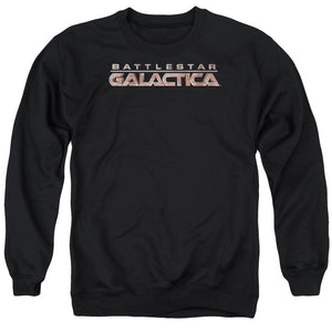 AN OFFCIALLY LICENSED BSG LOGO ADULT UNISEX CREWNECK SWEATSHIRT BLACK