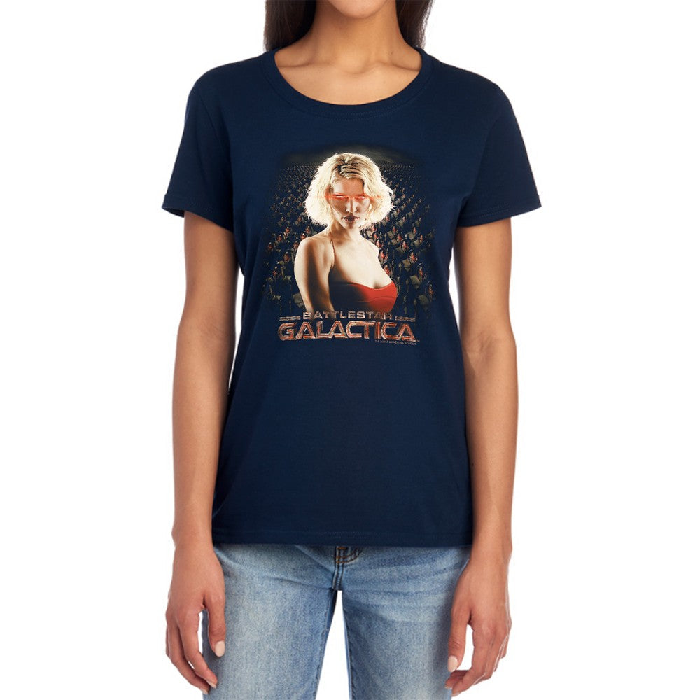 BSG Cylon Legion Licensed Women's T-Shirt Regular Fit SM-XL