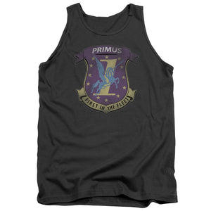 AN OFFCIALLY LICENSED BSG PRIMAS BADGE ADULT UNISEX TANK TOP CHARCOAL