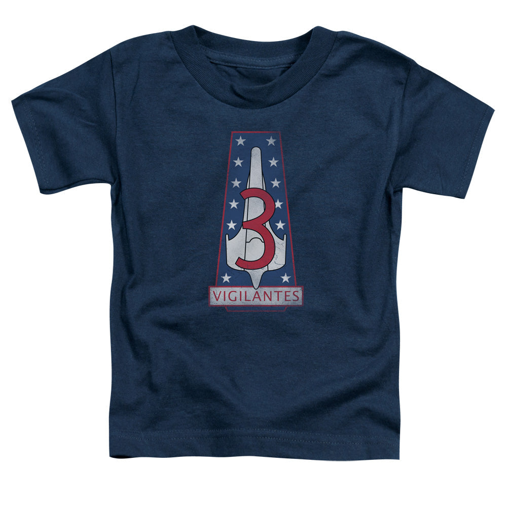 BSG Vigilantes Badge Licensed Toddler T-Shirt LG