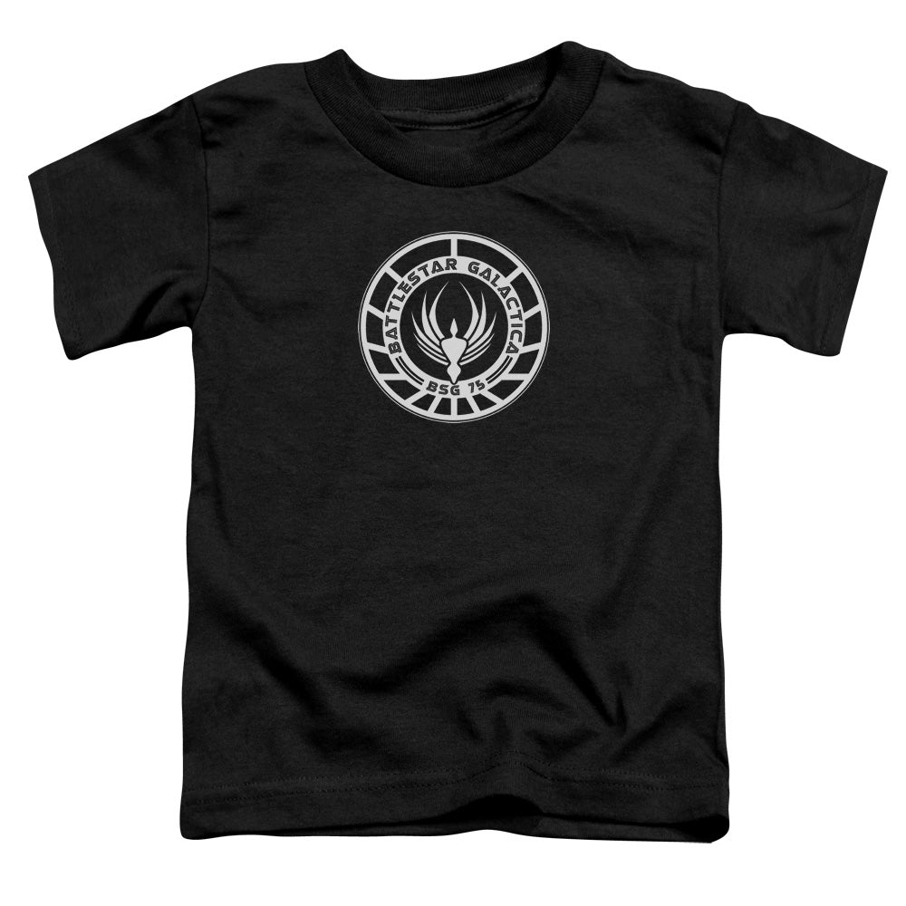 BSG Galactica Badge Licensed Toddler T-Shirt LG