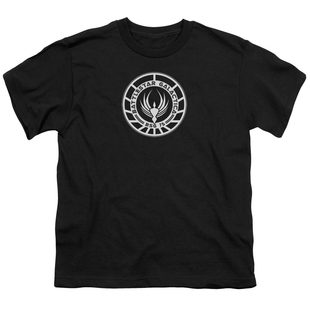 BSG Galactica Badge Licensed Kid's T-Shirt (Ages 4-7) SM-XL