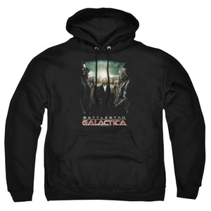 AN OFFCIALLY LICENSED BSG CROSSROADS ADULT UNISEX PULLOVER HOODIE BLACK