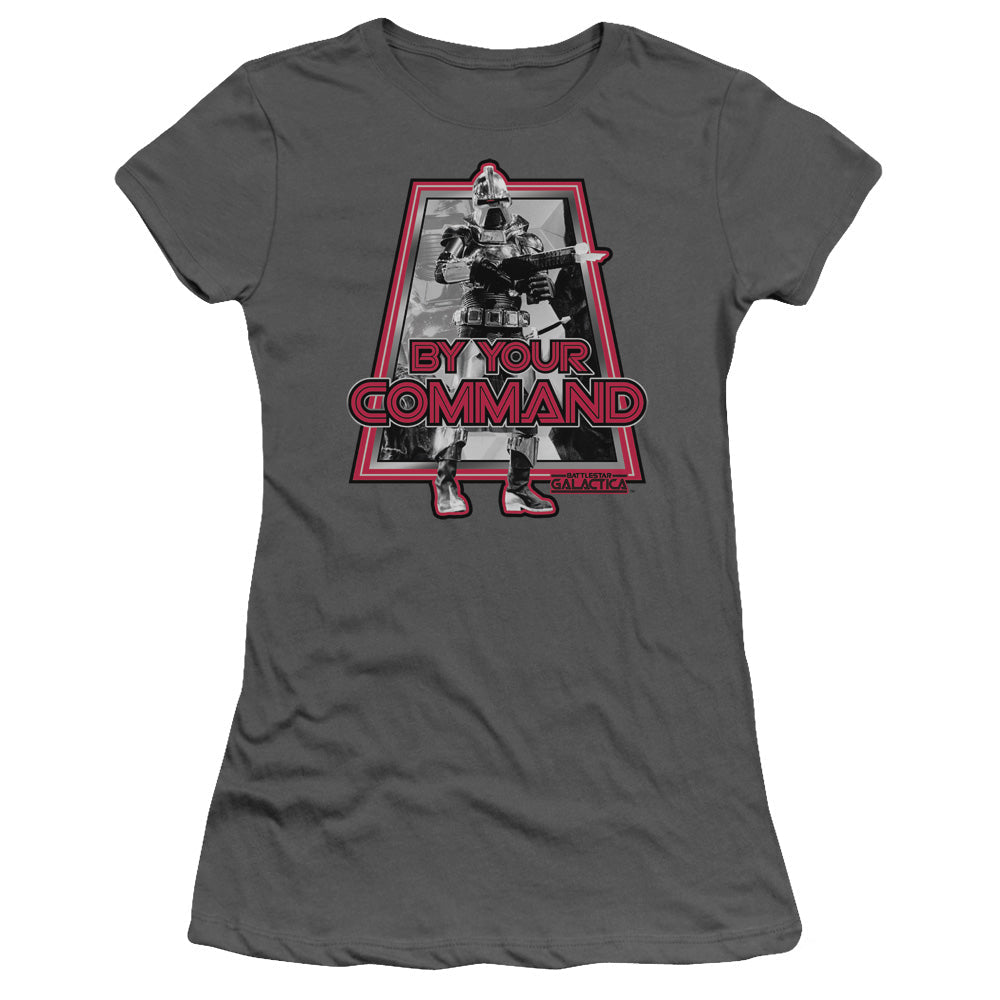 BSG By Your Command(Classic) Licensed Women's T-Shirt Juniors SM