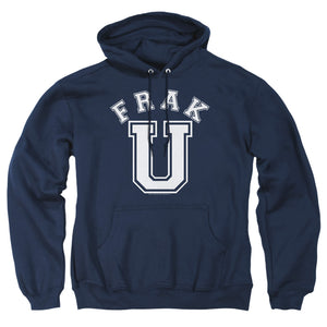 AN OFFCIALLY LICENSED BSG FRAK U ADULT UNISEX PULLOVER HOODIE NAVY