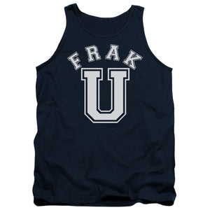 AN OFFCIALLY LICENSED BSG FRAK U ADULT UNISEX TANK TOP NAVY