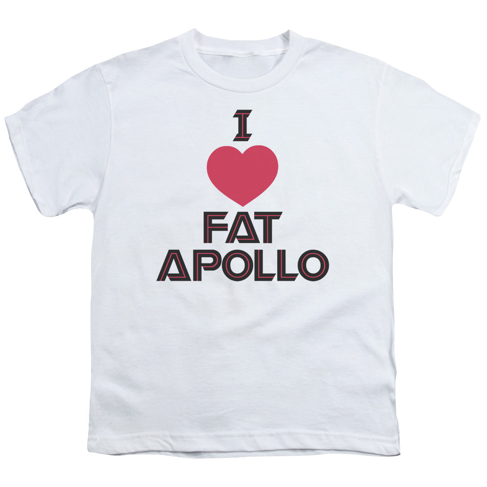 BSG I Heart Fat Apollo Licensed Kid's T-Shirt (Ages 4-7) SM-MD