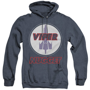 AN OFFCIALLY LICENSED BSG NUGGET ADULT UNISEX HEATHER PULLOVER HOODIE NAVY
