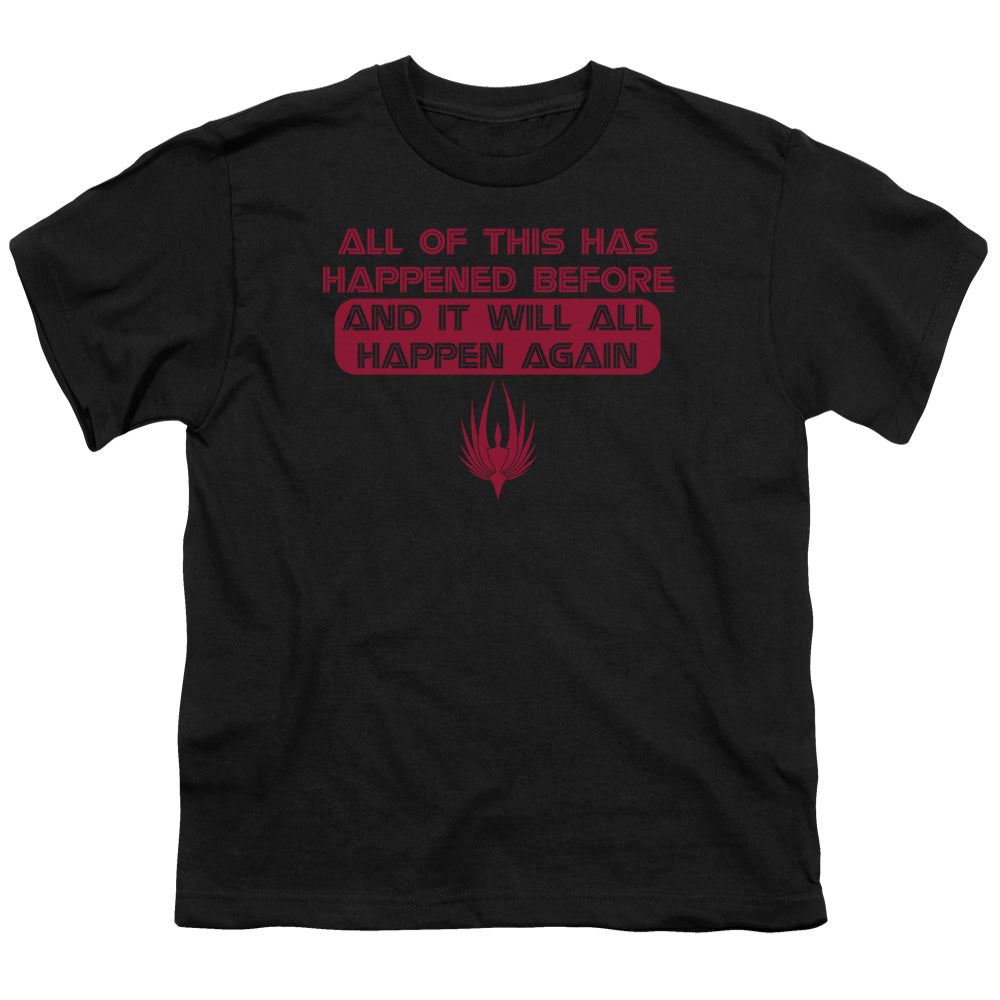 BSG It Will Happen Again Licensed Kid's T-Shirt (Ages 4-7) XS