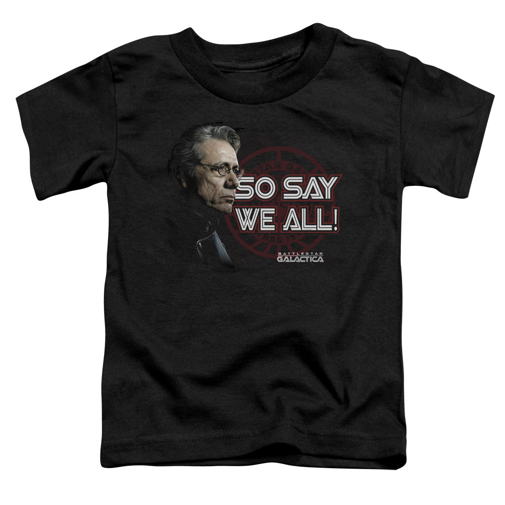 BSG So Say We All Licensed Toddler T-Shirt LG