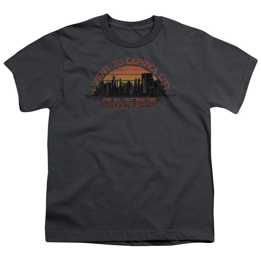 BSG Caprica City Licensed Kid's T-Shirt (Ages 4-7) SM-LG
