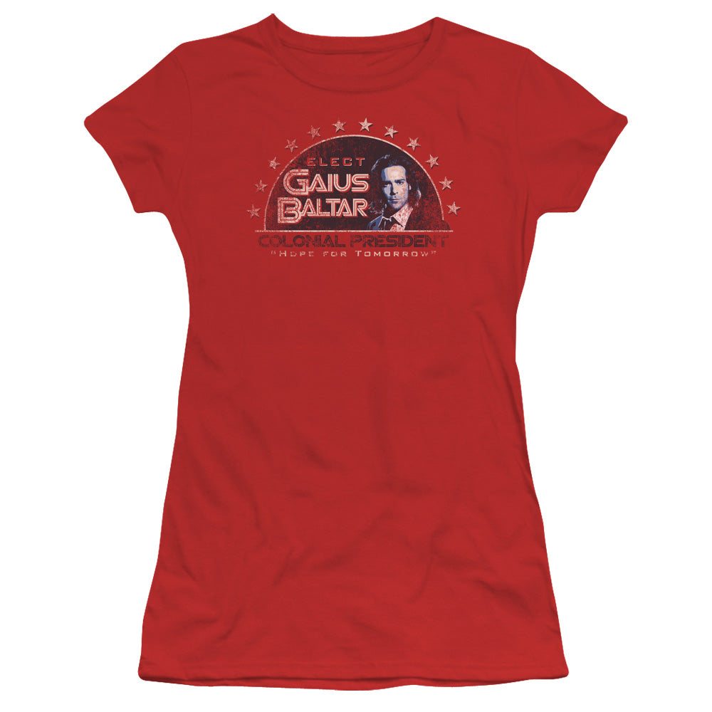 BSG Elect Gaius Licensed Women's T-Shirt Juniors SM