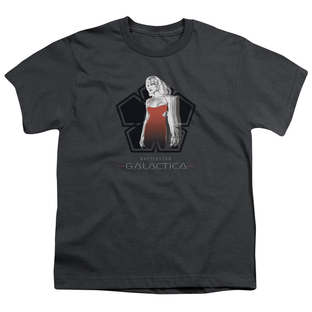BSG Cylon Tech Licensed Kid's T-Shirt (Ages 4-7) SM-LG