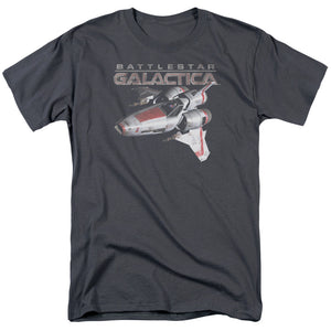 AN OFFCIALLY LICENSED BSG MARK II VIPER MEN'S REGULAR FIT T-SHIRT CHARCOAL