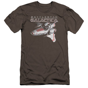 AN OFFCIALLY LICENSED BSG MARK II VIPER MEN'S PREMIUM SLIM FIT T-SHIRT CHARCOAL