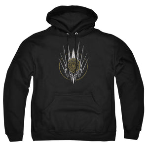 AN OFFCIALLY LICENSED BSG CREST OF SHIPS ADULT UNISEX PULLOVER HOODIE BLACK
