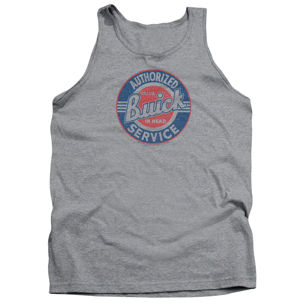 AN OFFCIALLY LICENSED BUICK AUTHORIZED SERVICE ADULT UNISEX TANK TOP ATHLETIC HEATHER